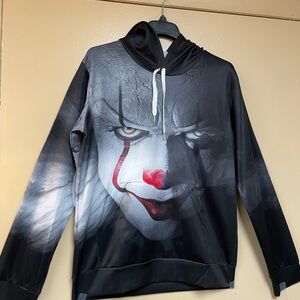 Men's Black Graphic Hoodie